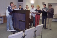 picture taken the early rehearsal stage